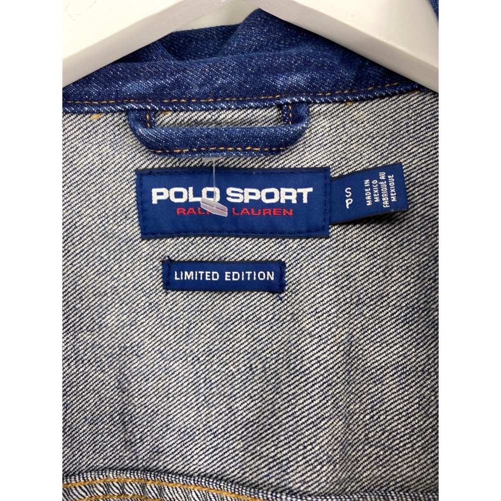 Polo Ralph Lauren 100% Cotton American Flag Denim Limited Edition Jacket - Picture 8 of 11